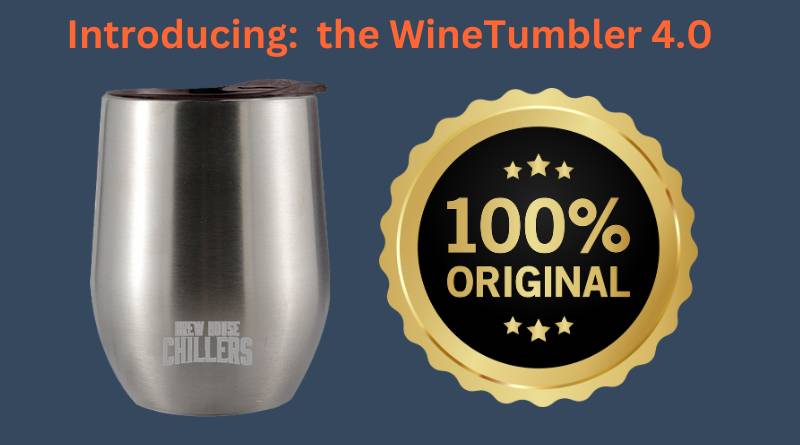 brew house chillers wine tumbler 4.0 original beer product can koozie bottle chiller hot cold drink holder stainless steel double insulated
